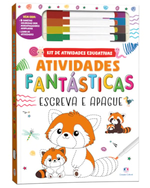 ATIVIDADES FANTÁSTICAS - KIT ESCREVA E APAGUE