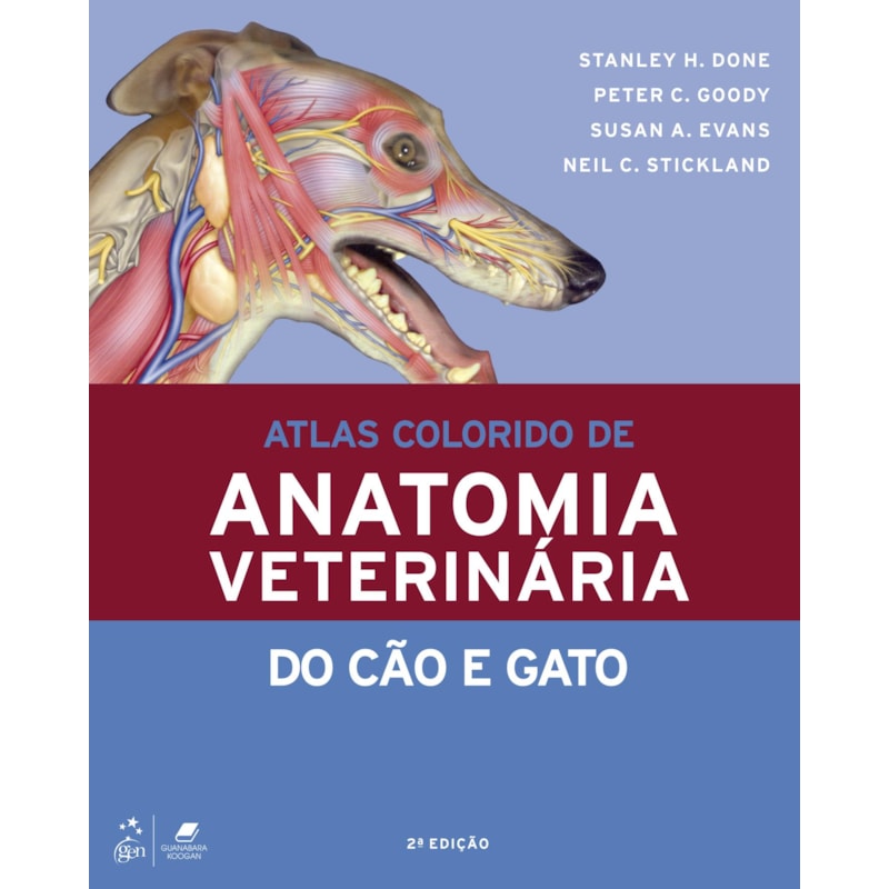 ATLAS COLORIDO DE ANATOMIA VETERINÁRIA DO CÃO E GATO