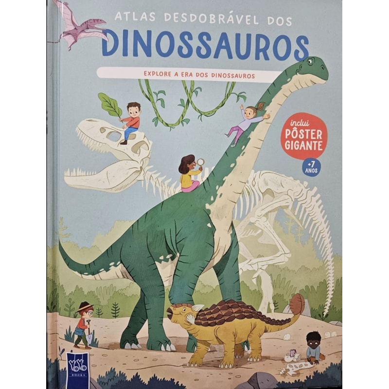 Atlas desdobrável dos dinossauros