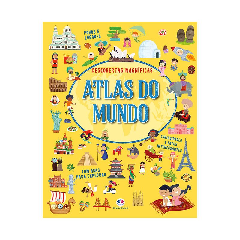 ATLAS DO MUNDO - DESCOBERTAS MAGNÍFICAS COM ABAS PARA EXPLORAR