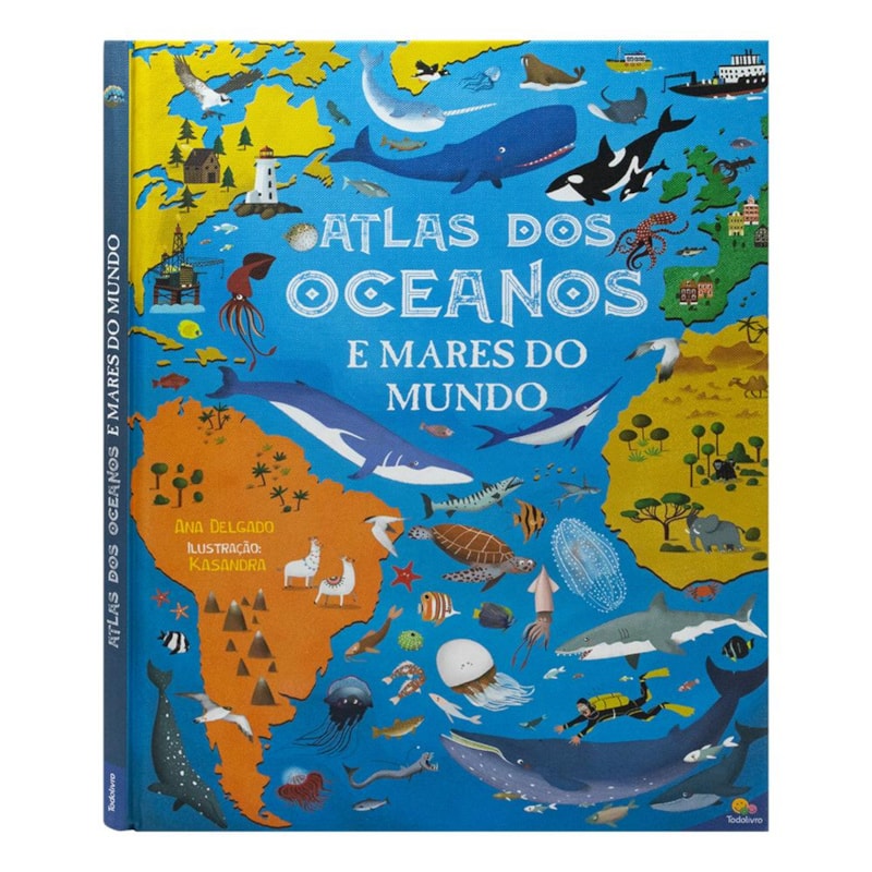 Atlas dos oceanos e mares do mundo