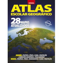 ATLAS ESCOLAR GEOGRÁFICO - ESPECIAL - 28 MAPAS ATUALIZADOS