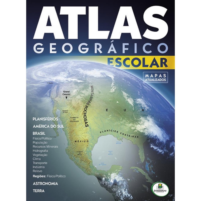 ATLAS GEOGRÁFICO ESCOLAR (32 PÁGINAS)