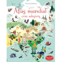 ATLAS MUNDIAL : LIVRO DE ADESIVOS