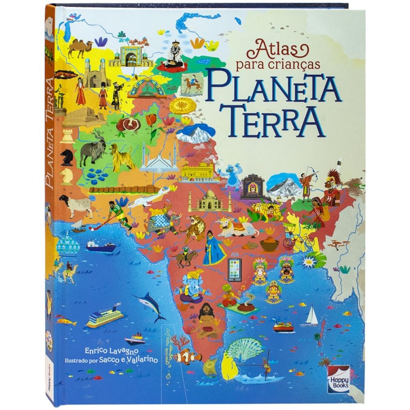 Atlas para crianças PLANETA TERRA