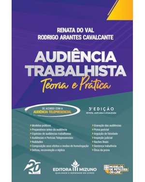 AUDIENCIA TRABALHISTA - 3ª ED