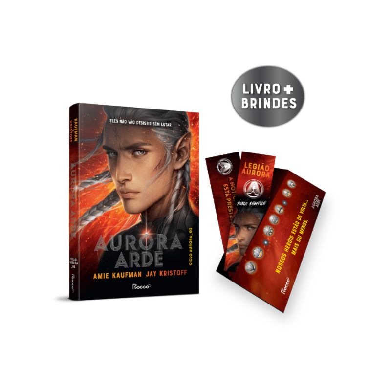 AURORA ARDE: BRINDE PORTA-MARCADOR + MARCADORES EXCLUSIVOS (EDIÇÃO LIMITADA)