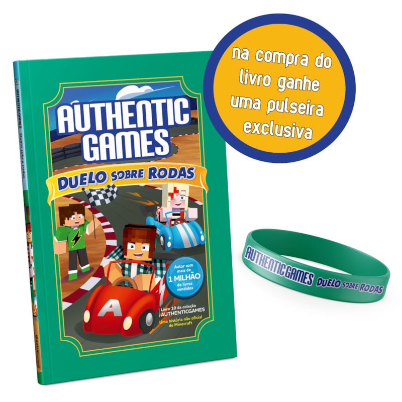 AUTHENTICGAMES: DUELO SOBRE RODAS VOL 10 + BRINDE: COLEÇÃO AUTHENTICGAMES