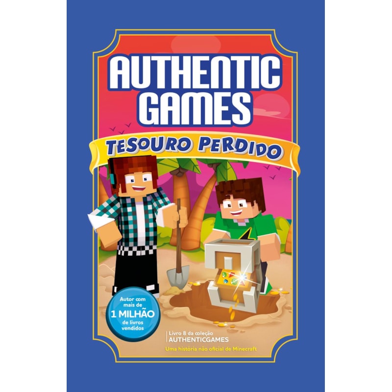 AUTHENTICGAMES- TESOURO PERDIDO - VOL 8