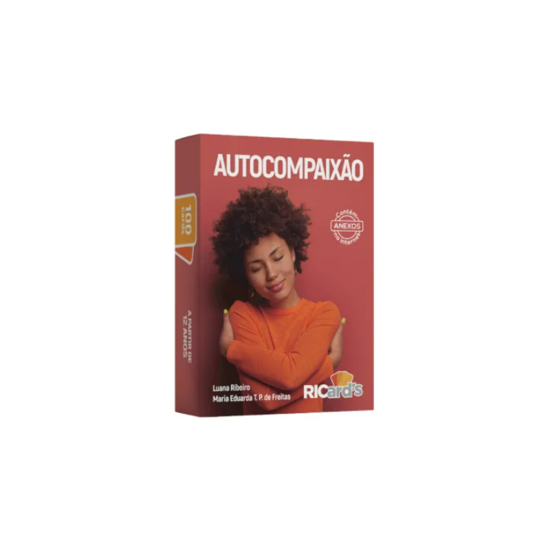 Autocompaixão: 100 Cards de reflexões para desenvolver autocompaixão