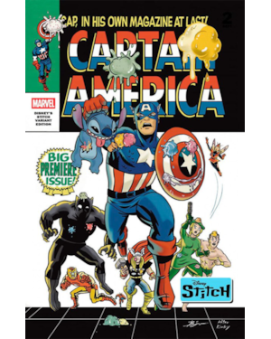 Avante, Vingadores! (2022) Vol. 20/38 - Capa Variante Stitch