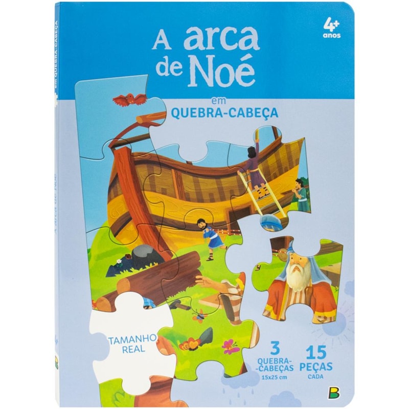 AVENTURAS BÍBLICAS EM QUEBRA-CABEÇA: A ARCA DE NOÉ