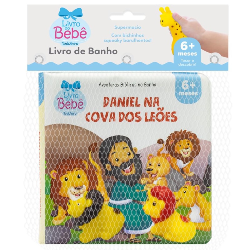 AVENTURAS BÍBLICAS NO BANHO: DANIEL NA COVA DOS LEÕES