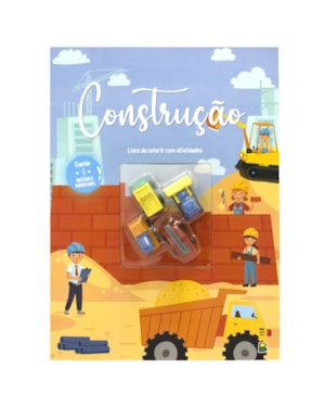 AVENTURAS COM BORRACHAS - COLORIR & ATIVIDADES: CONSTRUÇÃO