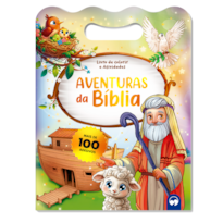 AVENTURAS DA BÍBLIA: LIVRO DE COLORIR E ATIVIDADES COM MAIS DE 100 ADESIVOS DIVERTIDOS