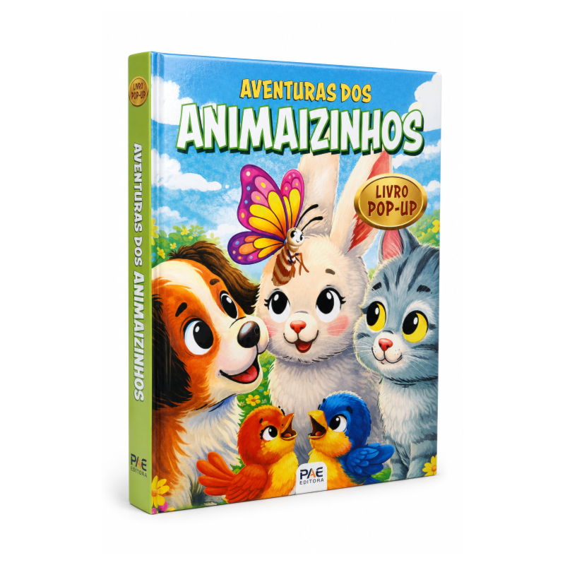 Aventuras dos animaizinhos - pop-up