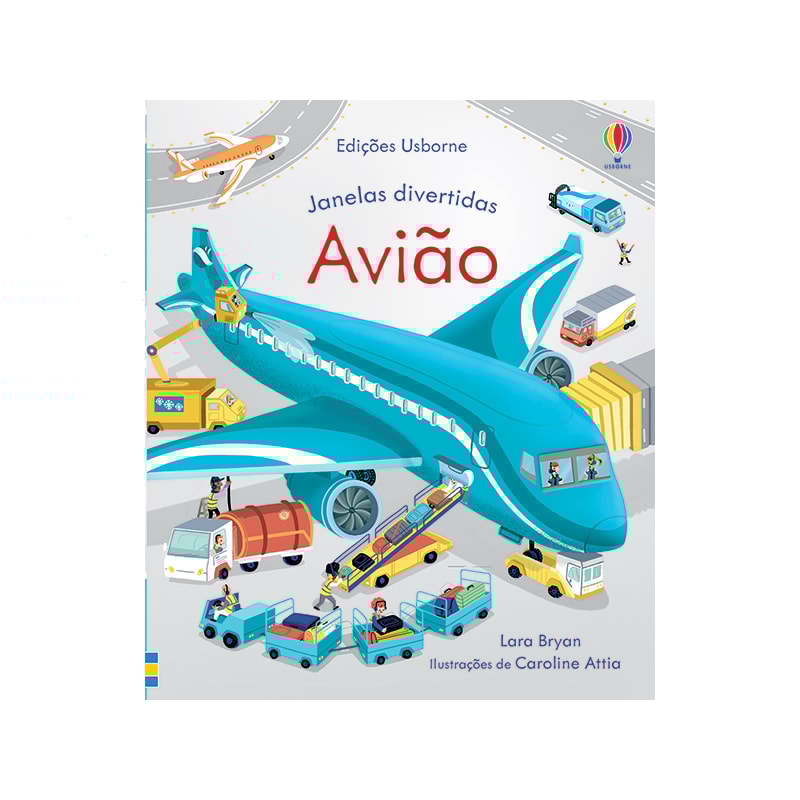 AVIÃO: JANELAS DIVERTIDAS