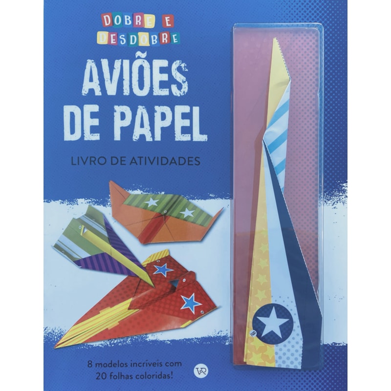 Aviões de papel: livro de atividades