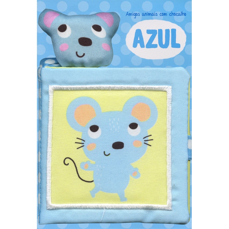 AZUL: AMIGOS ANIMAIS COM CHOCALHO