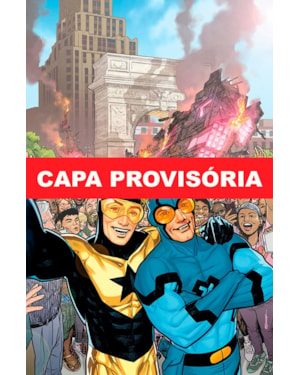Azul e dourado