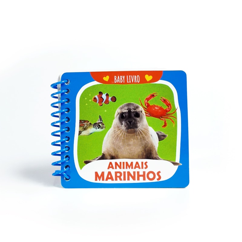 BABY LIVRO - ANIMAIS MARINHOS