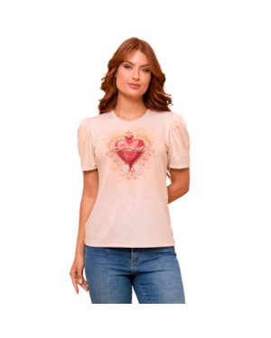 BABY LOOK SAGRADO CORACAO DE JESUS G