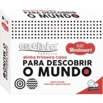 Baby Montessori Meu Primeiro BOX p/ Descobrir:Mundo (Escolinha)