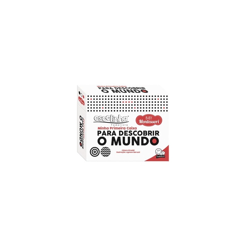 Baby Montessori Meu Primeiro BOX p/ Descobrir:Mundo (Escolinha)