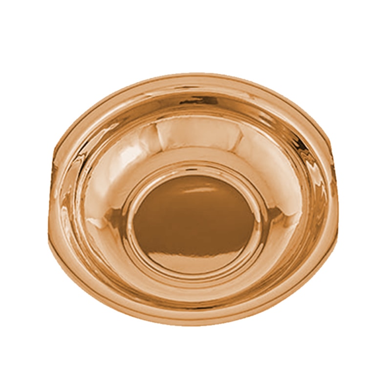 BACIA 16CM DE LARGURA DOURADA