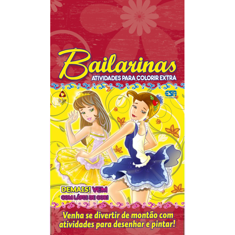 BAILARINAS - ATIVIDADES PARA COLORIR