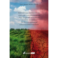 BALIZAMENTO NORMATIVO DAS EMPRESASTRANSNACIONAIS EM FACE DA GESTÃO SUSTENTÁVEL DO CLIMA NO ÂMBITO DO DIREITO AMBIENTAL CONSTITUCIONAL BRASILEIRO