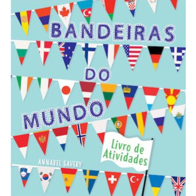 Bandeiras do mundo livro de atividades formato menor