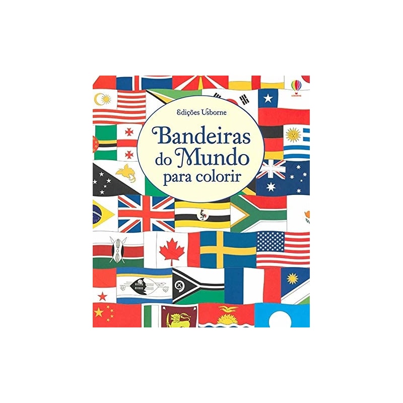 BANDEIRAS DO MUNDO PARA COLORIR
