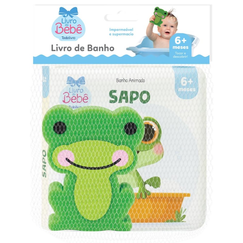 BANHO ANIMADO! SAPO