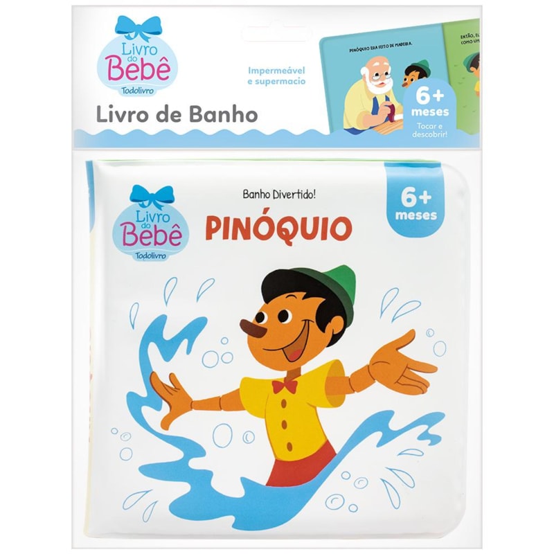 BANHO DIVERTIDO: PINÓQUIO