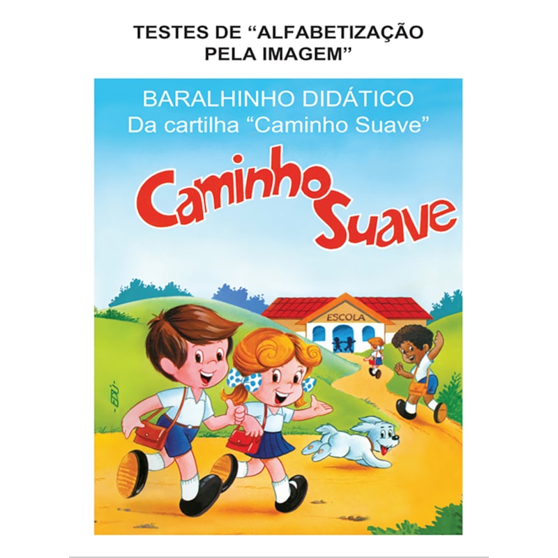 BARALHINHO DIDÁTICO DA CARTILHA CAMINHO SUAVE - ALFABETIZAÇÃO