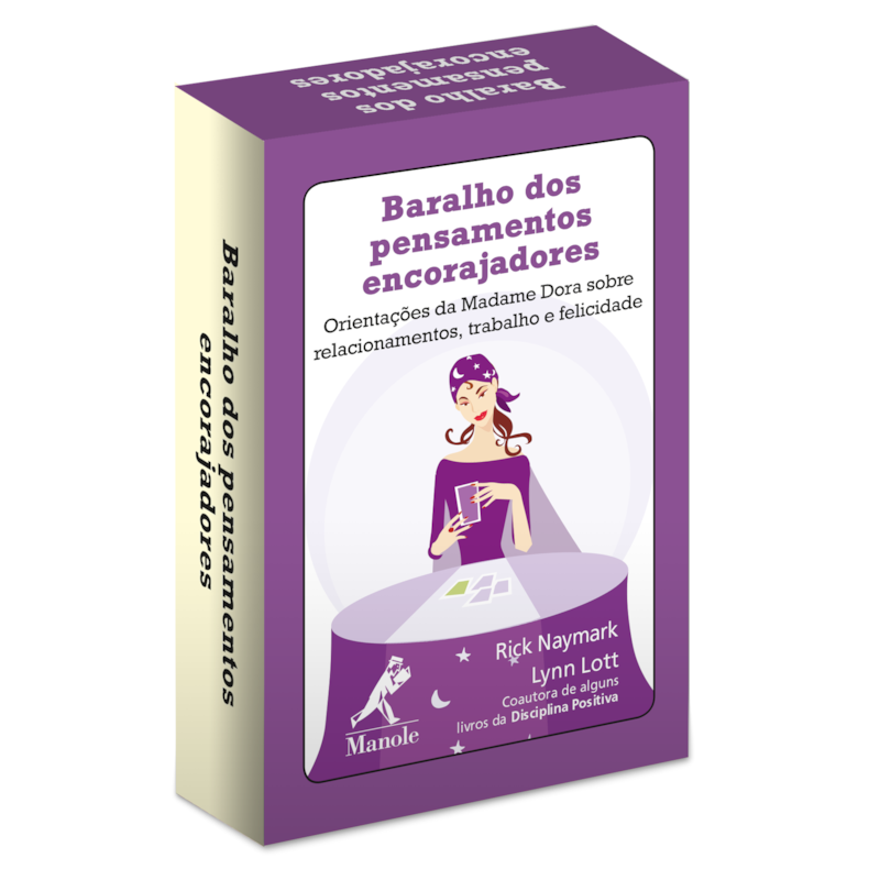 Baralho dos pensamentos encorajadores: orientações da Madame Dora sobre relacionamentos, trabalho e felicidade