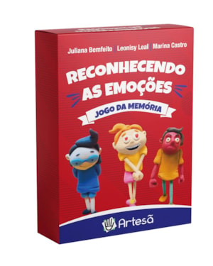 Baralho Reconhecendo as emoções: jogo da memória