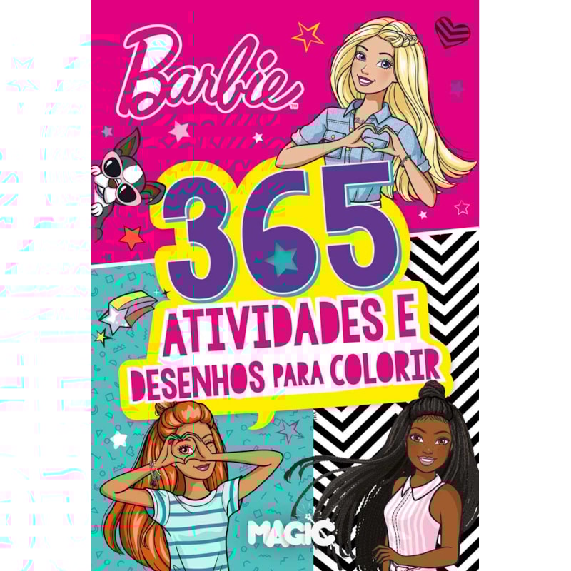 BARBIE - 365 ATIVIDADES E DESENHOS PARA COLORIR