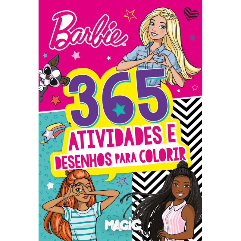 BARBIE - 365 ATIVIDADES E DESENHOS PARA COLORIR