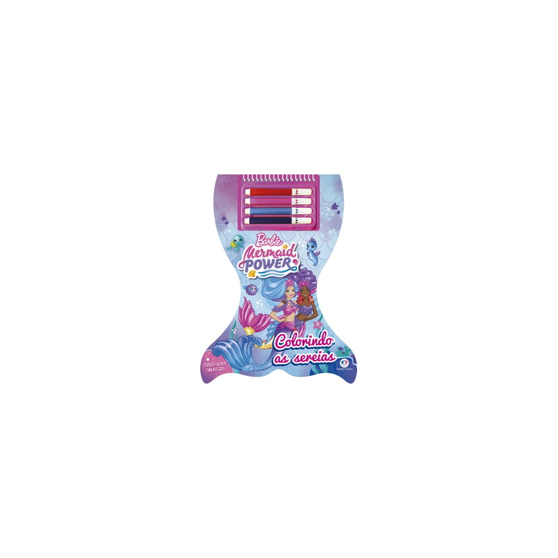 Barbie - Colorindo as sereias: Mermaid power