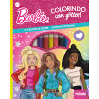 BARBIE - COLORINDO COM GLITTER