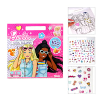 BARBIE - COM 100 ADESIVOS