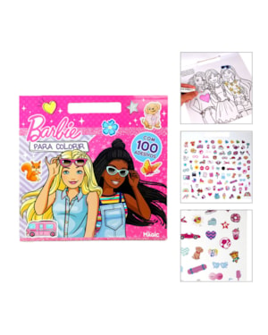 BARBIE - COM 100 ADESIVOS