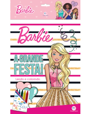 BARBIE - COM GIZ DE CERA