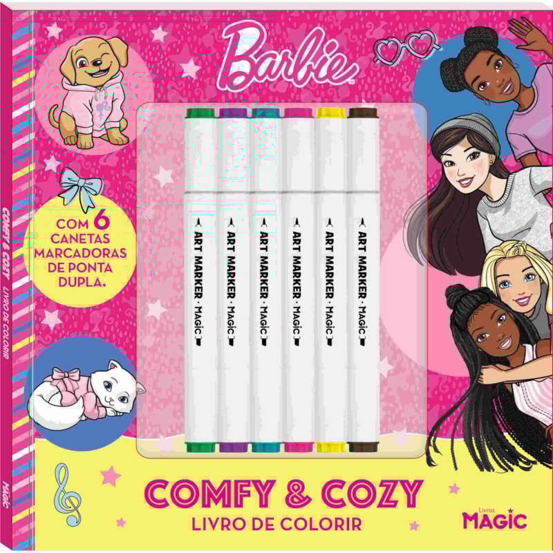 BARBIE - COMFY AND COZY - PARA COLORIR