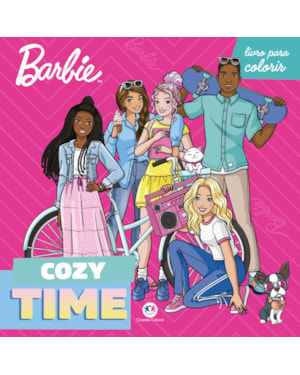 BARBIE COZY TIME - LIVRO DE COLORIR