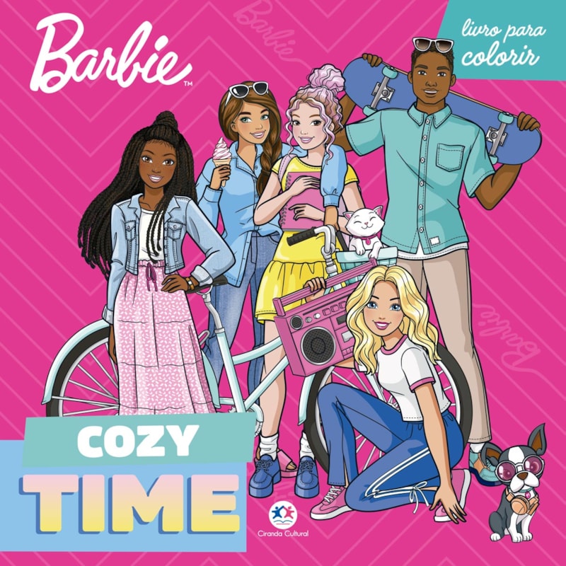 BARBIE COZY TIME - LIVRO DE COLORIR
