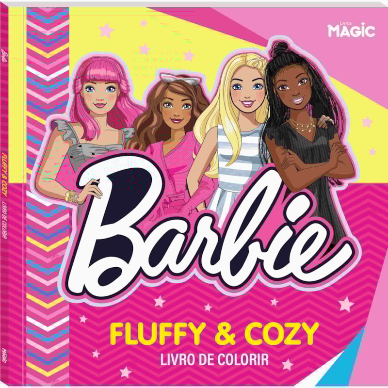 BARBIE FLUFFY AND COZY - LIVRO DE COLORIR