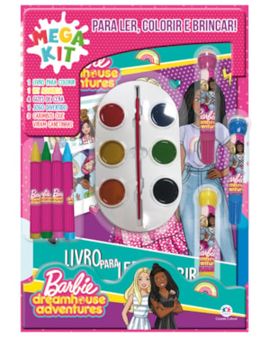 BARBIE - LER, COLORIR E BRINCAR